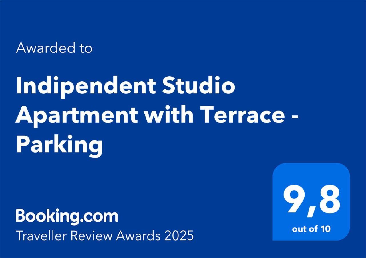 Indipendent Studio Apartment With Terrace - Parking فلورنس المظهر الخارجي الصورة